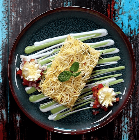 Daawat biryani rice on plate